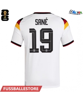Günstige Deutschland Leroy Sane #19 Heimtrikot WM 2026 Kurzarm